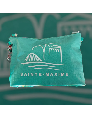 BIG POCHETTE MAXIME AQUA