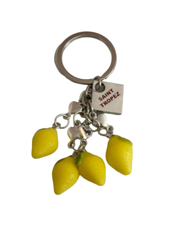 PORTE CLEF  BRELOQUE CITRON