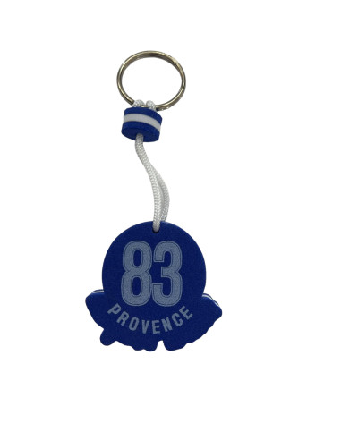 PORTE CLEF 83 BLEU