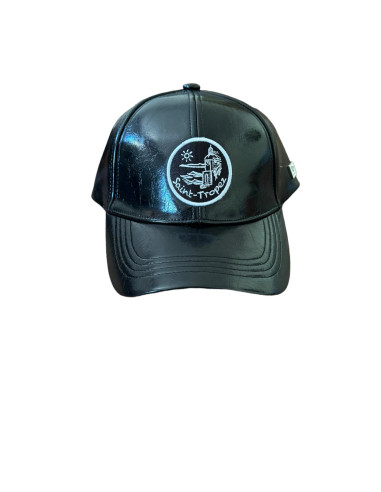 CASQUETTE VINYLE NOIRE