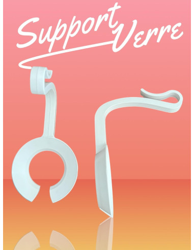 EASYCLICKCHIC SUPPORT VERRE