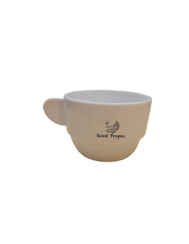 NEW TASSE BIG CAFE 16.6 CL  BLANC TROPEZ